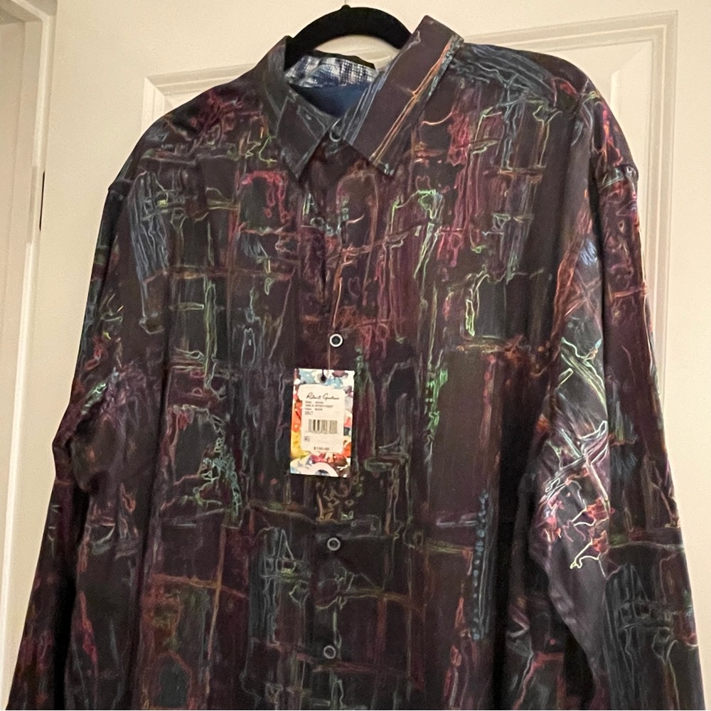 NWT 2XLT Robert Graham shirt